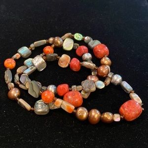 Silpada Designs. Set of 3 stretch bracelets. Retired